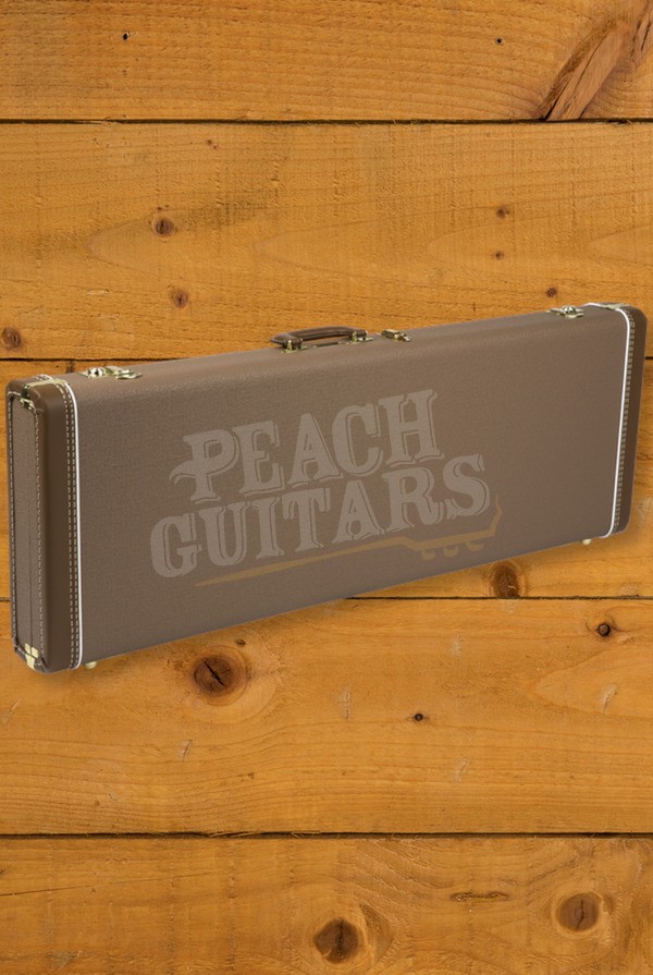 Fender Accessories | G&G Deluxe Hardshell Case - Stratocaster/Telecaster - Brown