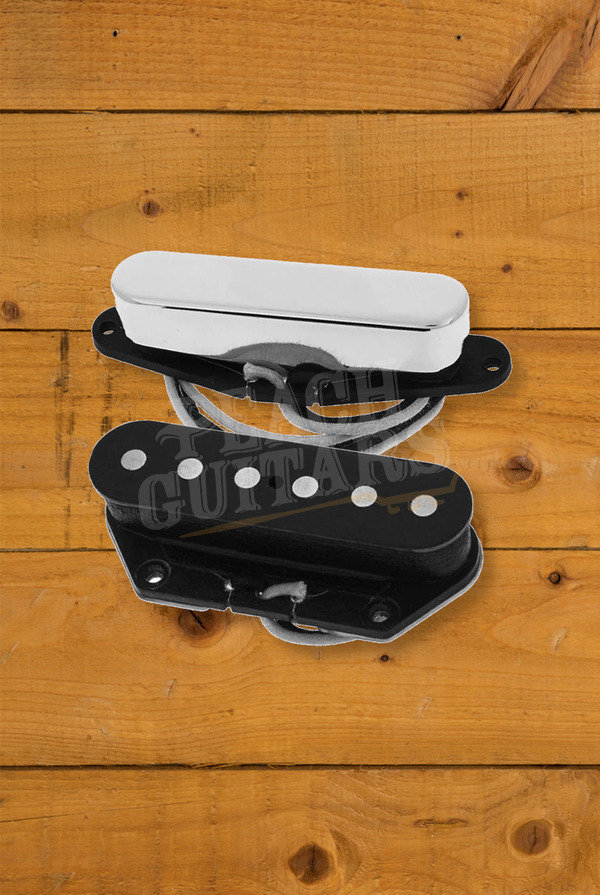 Lollar Telecaster Pickups | '52 T - Set - Nickel Neck Cover
