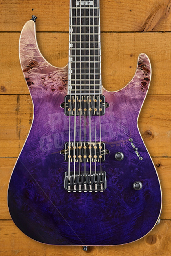 ESP E-II M-II 7 NT | 7-String - Purple Natural Fade