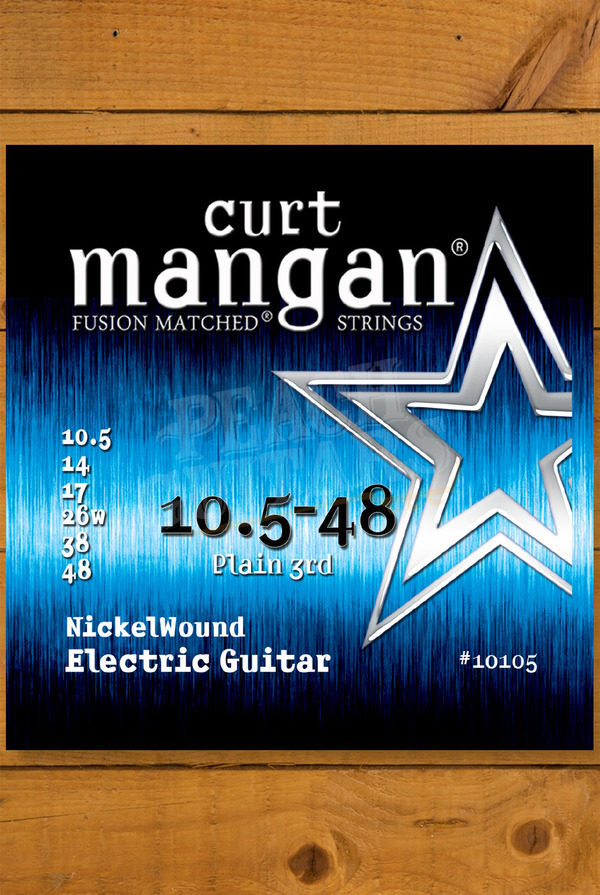 Curt Mangan Nickel Wound Electric Guitar Strings | 10.5-48
