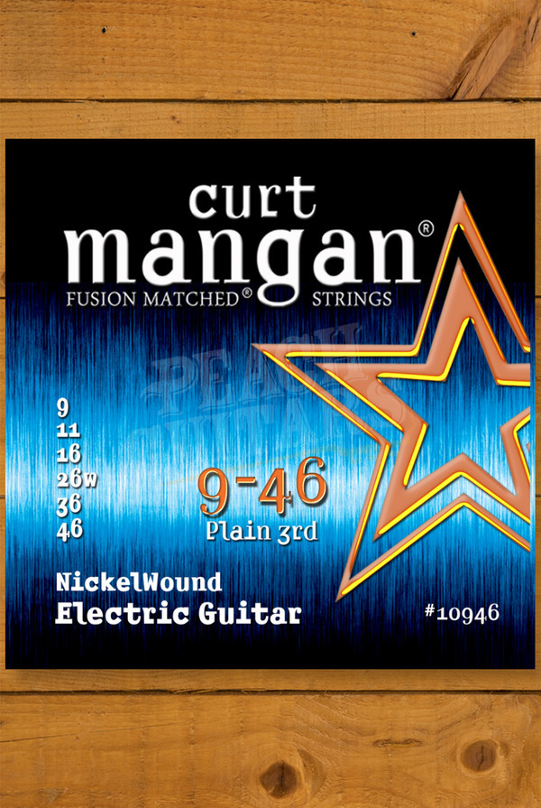 Curt Mangan Nickel Wound Electric Guitar Strings | 9-46