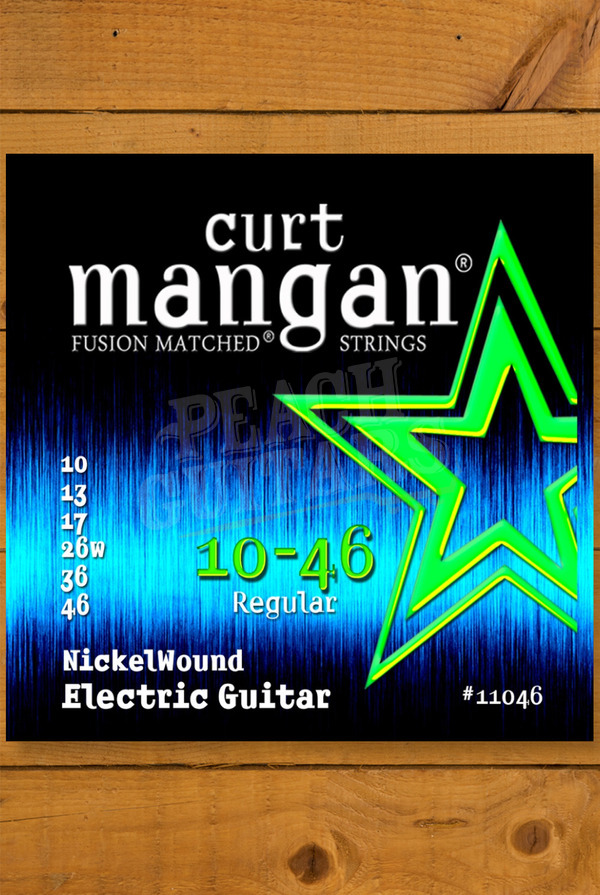 Curt Mangan Nickel Wound Electric Guitar Strings | 10-46