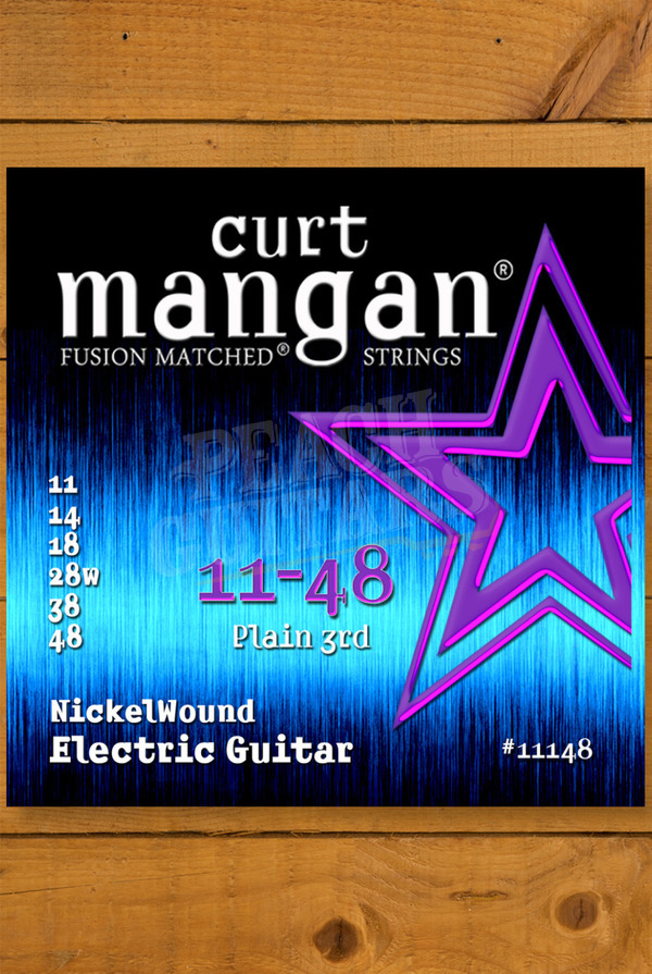 Curt Mangan Nickel Wound Electric Guitar Strings | 11-48