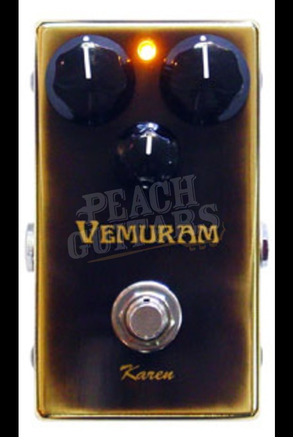 Vemuram Karen British Overdrive - Peach Guitars