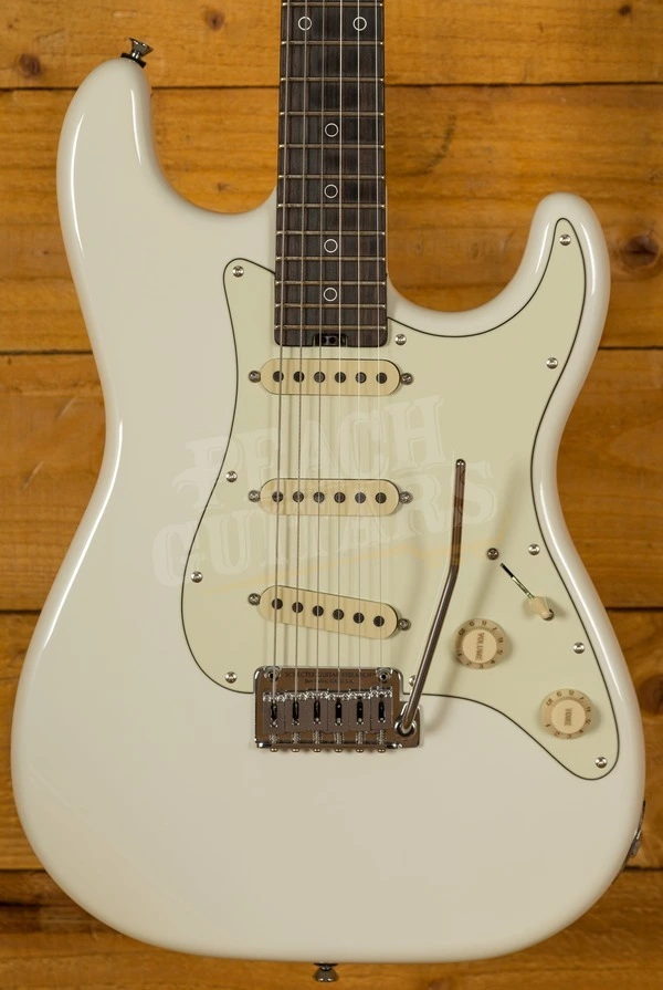 Schecter USA Custom Shop Nick Johnston Trad Atomic Snow Used