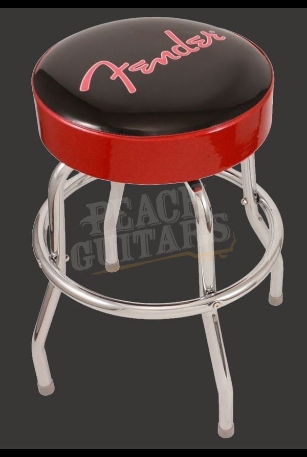 Fender Logo Bar Stool 30 inch Peach Guitars
