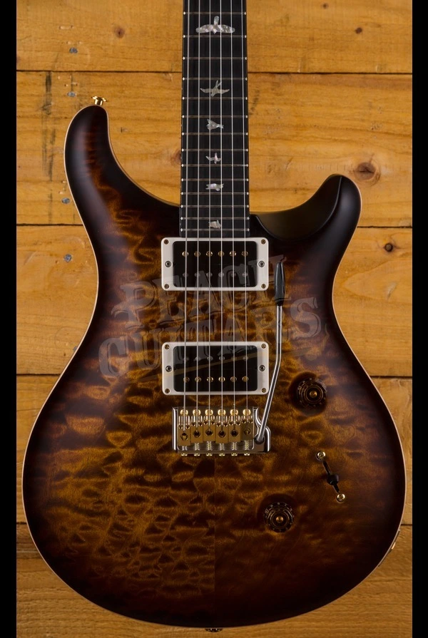 PRS Custom 24 Wood Library Goldburst Satin