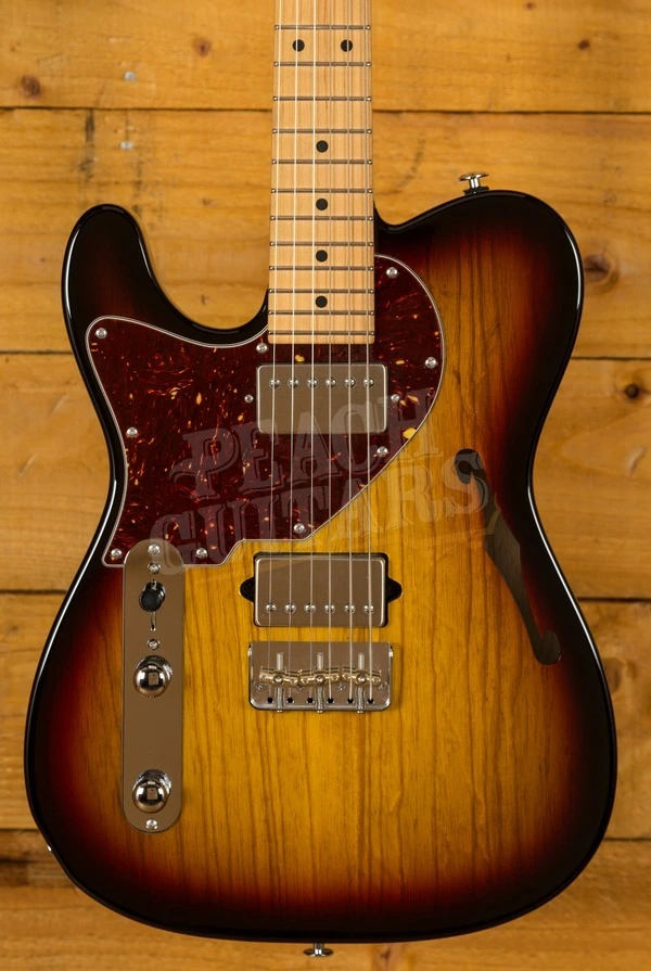 Suhr Alt T Pro 3 Tone Sunburst Maple Neck Left Handed