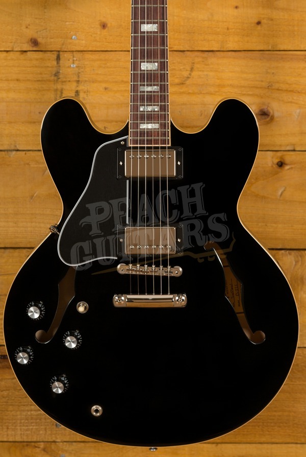 Gibson Memphis ES-335 Lefty Traditional - Vintage Ebony