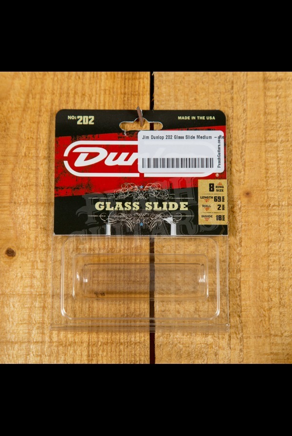 Jim Dunlop 202 Glass Slide Medium - Regular thickness 