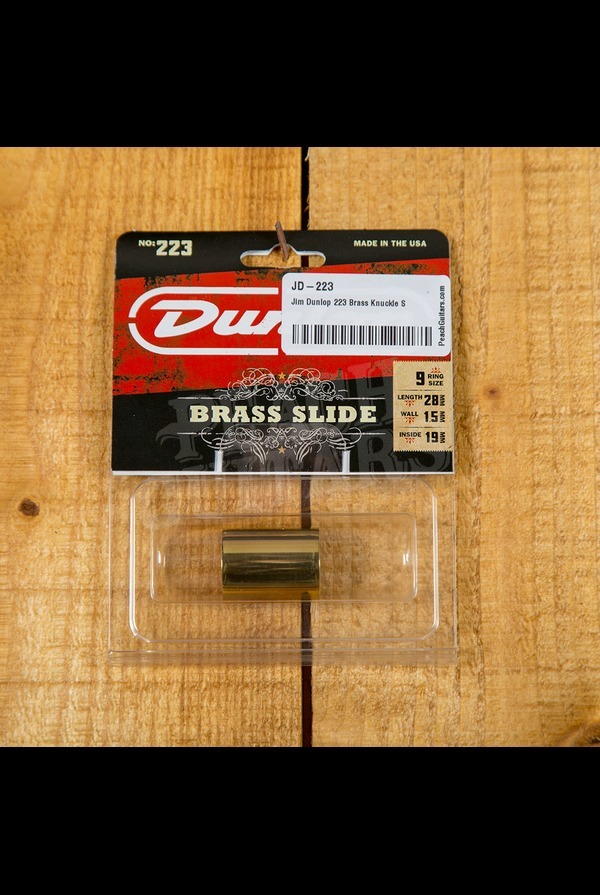 Jim Dunlop 223 Brass Knuckle Slide Medium