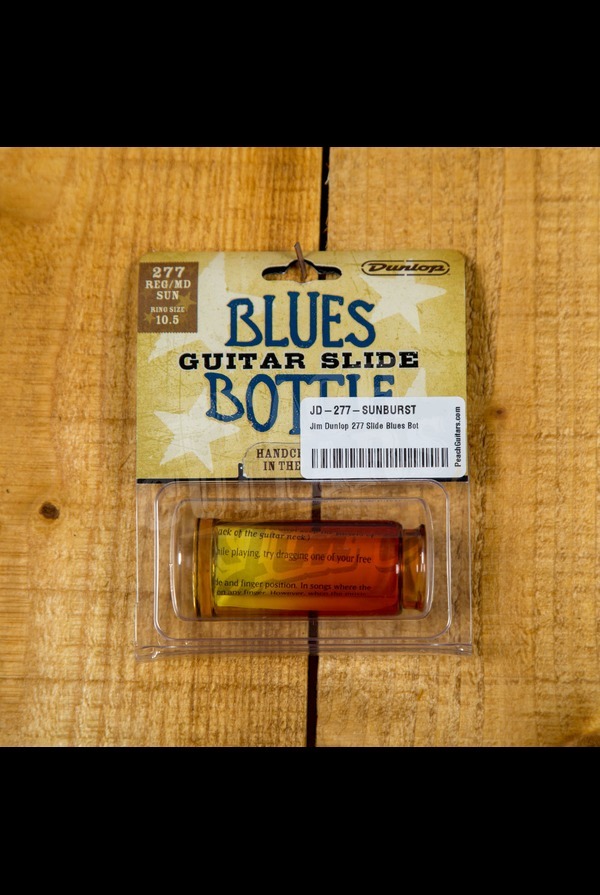Jim Dunlop 277 Slide Blues Bottle Sunburst - Peach Guitars