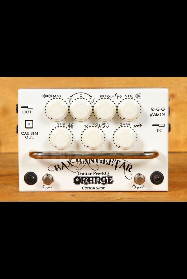 Orange Bax Bangeetar Pre Eq Pedal Peach Guitars