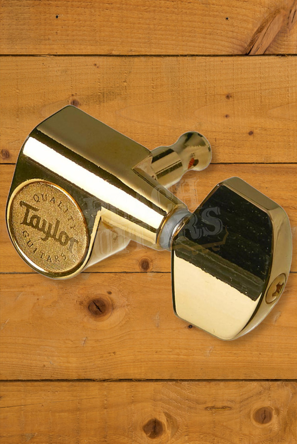 Taylor TaylorWare Guitar Tuners 118 6String Polished Gold