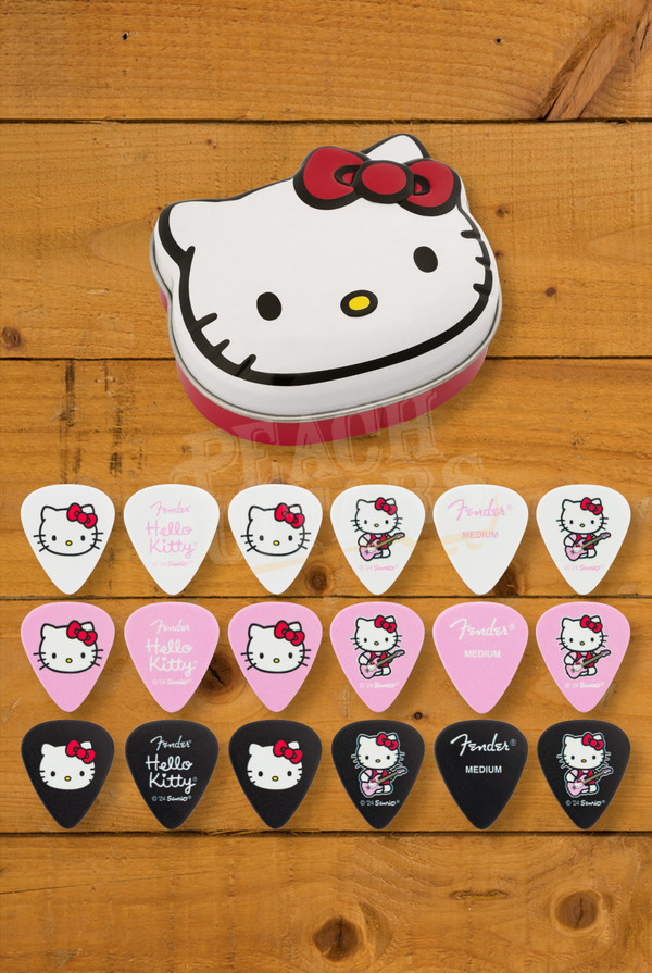 Fender x Hello Kitty Pick Tin | Medium - 18-Pack