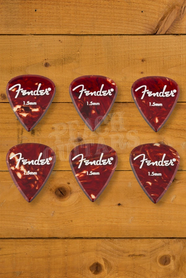Fender Aero Acrylic Picks - 1.5mm - 6-Pack