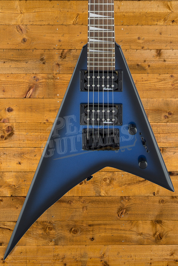 Jackson JS1X RR Minion Metallic Blue Burst Peach Guitars