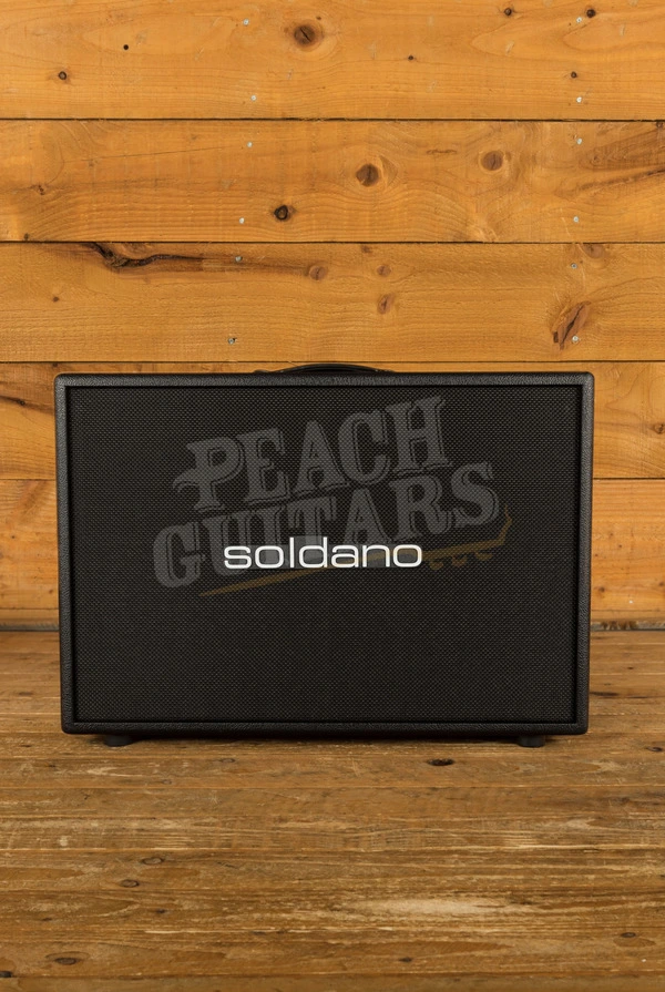 Soldano 2x12 Straight Electric Guitar Amplifier Cabinet - Classic