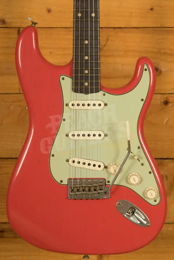 Fender Custom Shop 60 Strat - Journeyman Relic Fiesta Red