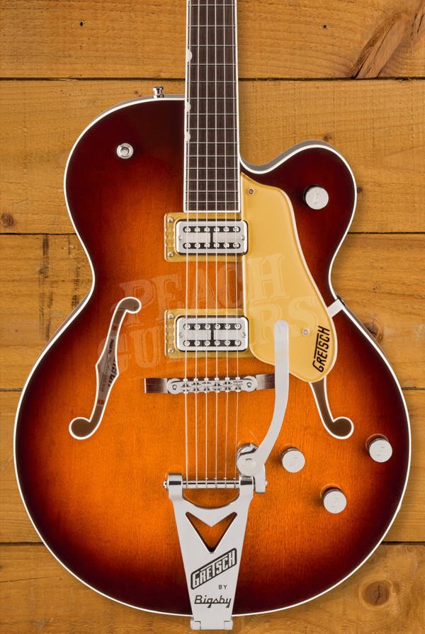 Gretsch Tennessean Hollow Body with String-Thru Bigsby and Nickel Hardware Havana Burst