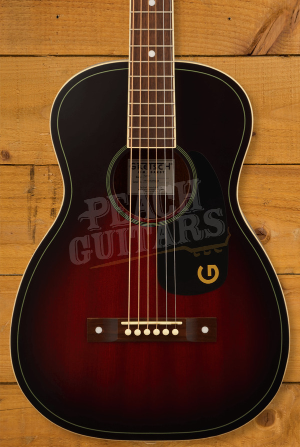 Gretsch Jim Dandy Parlor - Walnut - Deep Cherry Burst