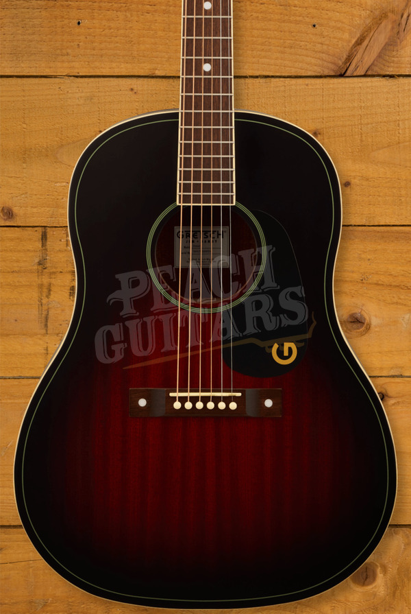 Gretsch Jim Dandy Dreadnought - Walnut - Deep Cherry Burst