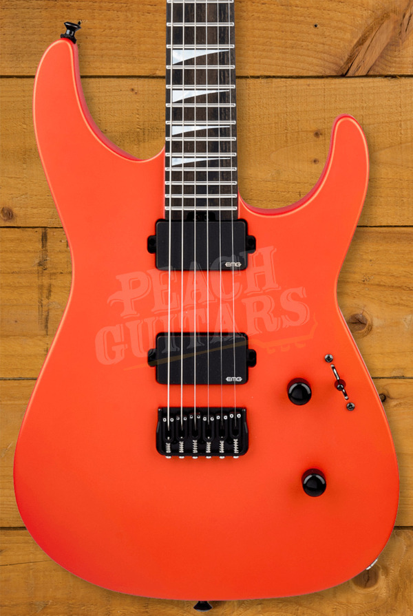 Jackson American Series Soloist SL2MG HT | Satin Lambo Orange