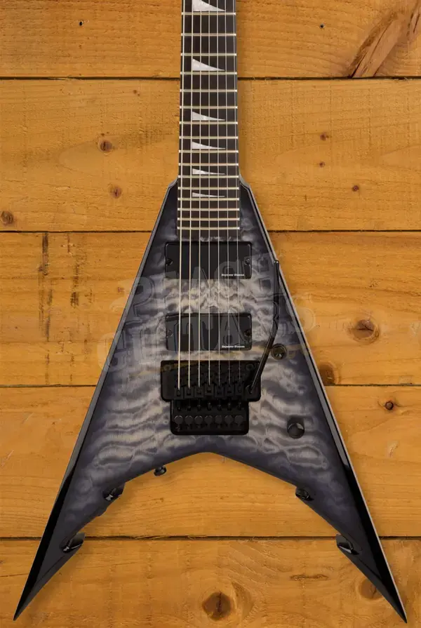 Jackson Pro Series Signature Corey Beaulieu King V KV7Q - Ebony - Transparent Black