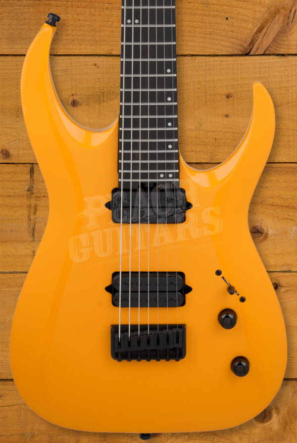 Jackson Pro Plus Series Signature Misha Mansoor Juggernaut HT7 | Signal Yellow - 7-String