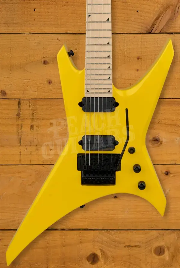 Jackson Pro Series Signature Dave Davidson Warrior WR7 - Maple - Ferrari Yellow