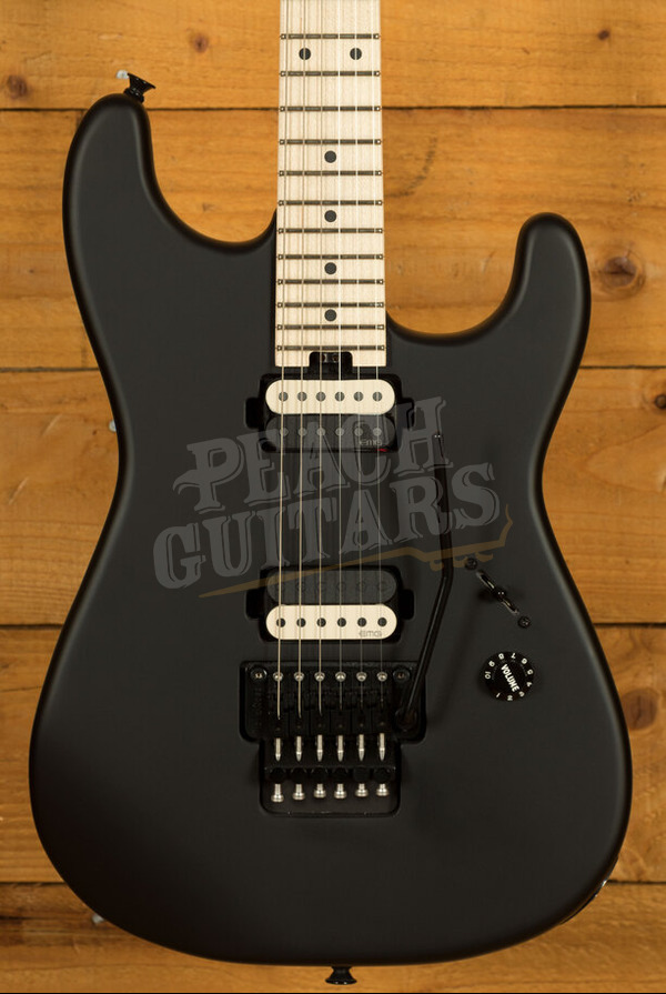 Charvel Jim Root Signature Pro-Mod San Dimas Style 1 HH FR M - Maple - Satin Black