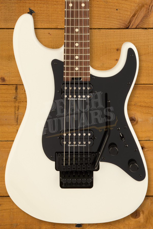 Charvel Pro-Mod So-Cal SC1 Style 1 HH FR RW - Rosewood - Snow White