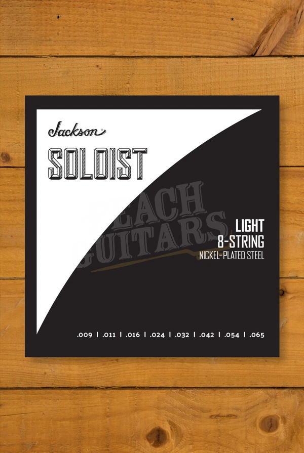 Jackson Soloist 8-String Electric Guitar Strings - Light .009-.065