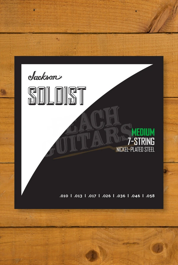 Jackson Soloist 7-String Electric Guitar Strings - Medium .010-.058
