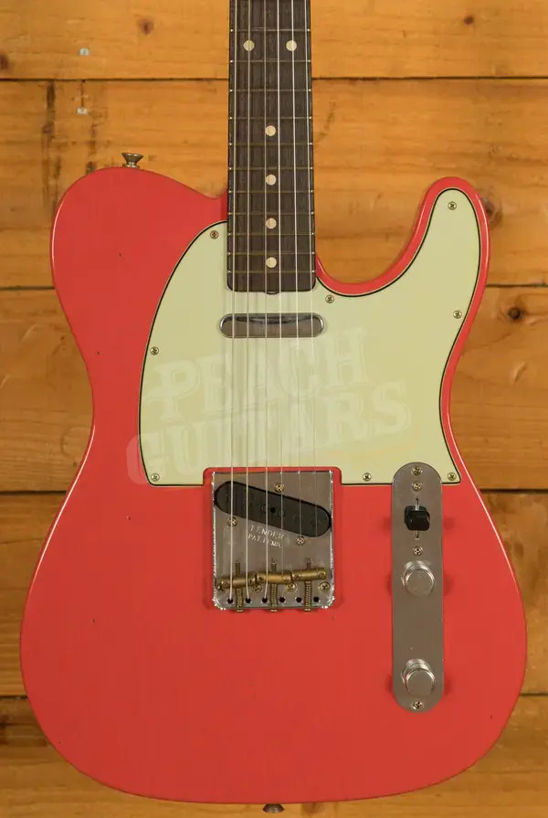 Fender Custom Shop 60 Tele - Journeyman Relic Fiesta Red