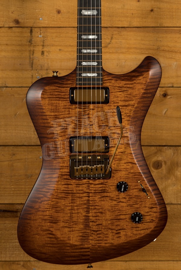 Knaggs Tuckahoe Aged Scotch Semi Gloss with T2 Top - Lollar Pickups