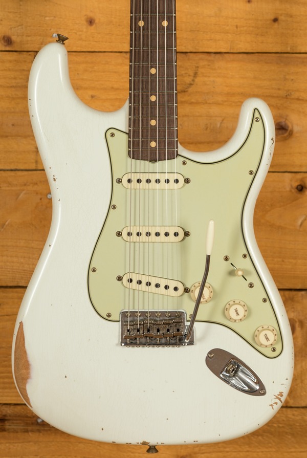 Fender Custom Shop - '60 Strat - Relic Olympic White