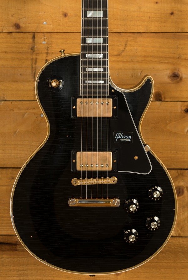 Gibson Custom 68 Les Paul Custom Ebony Lightly Aged