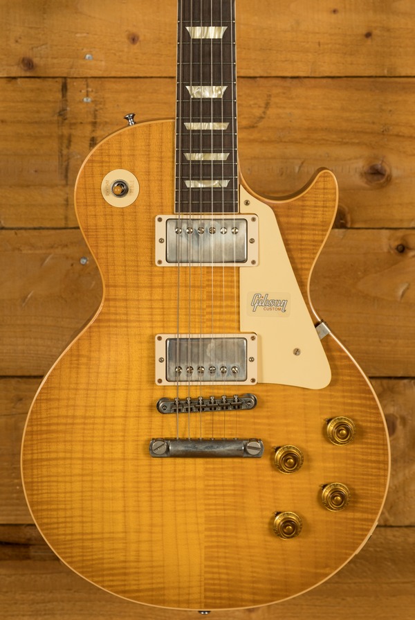 Gibson Custom 58 Les Paul Lemon Burst VOS - Bolivian 