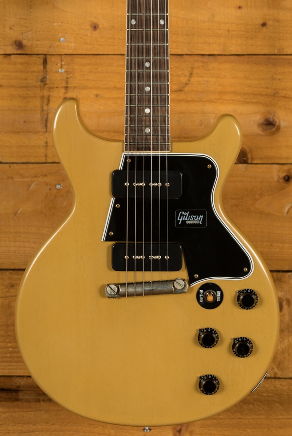 Gibson 1960 Les Paul Special Double Cut Reissue Vos Tv Yellow Peach