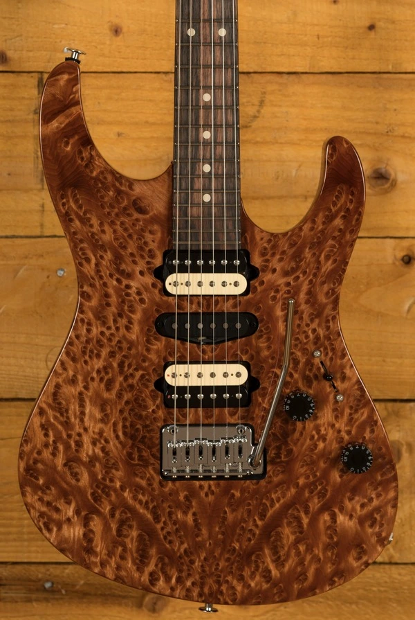 Suhr Custom Modern - Burl Redwood Top