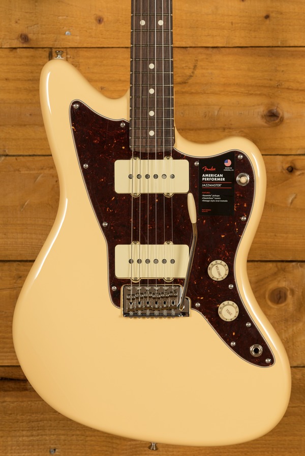 Fender Performer Jazzmaster R/wood White Peach Guitars