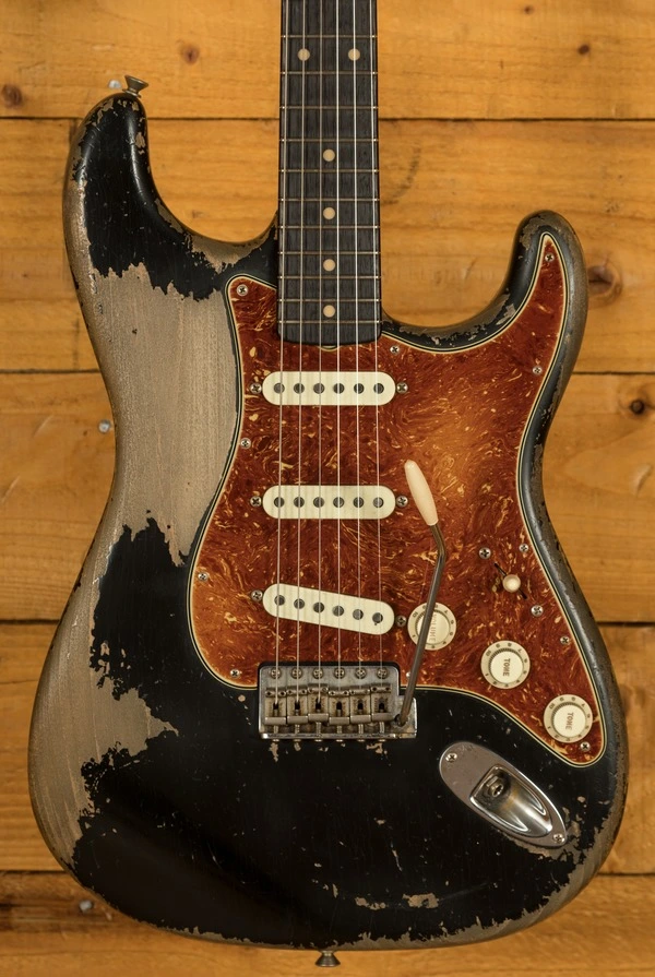 Fender Custom Shop '59 Strat Relic Black Dale Wilson Masterbuilt