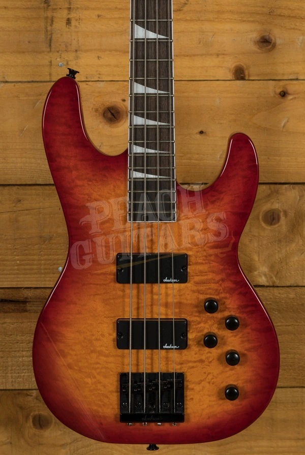 Jackson JS3Q Concert Bass Cherry Burst