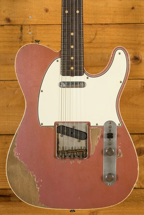 Fender Custom Shop '60 Tele Custom Dale Wilson Masterbuilt Burgundy Mist
