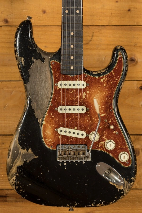 Fender Custom Shop 59 Strat Heavy Relic Black Dale Wilson Masterbuilt