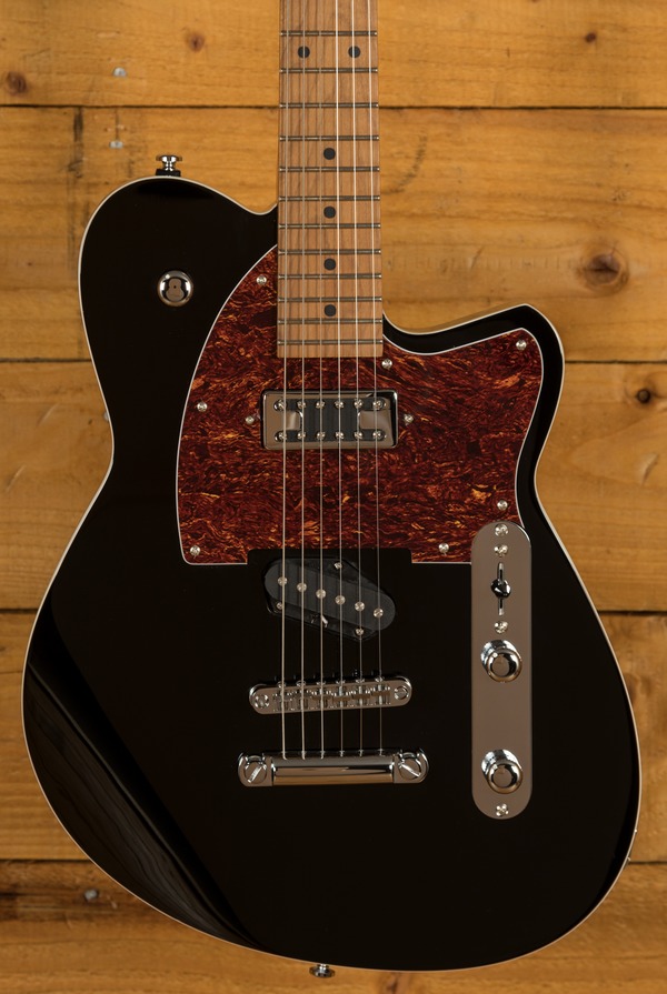 Reverend Buckshot - Midnight Black - Peach Guitars