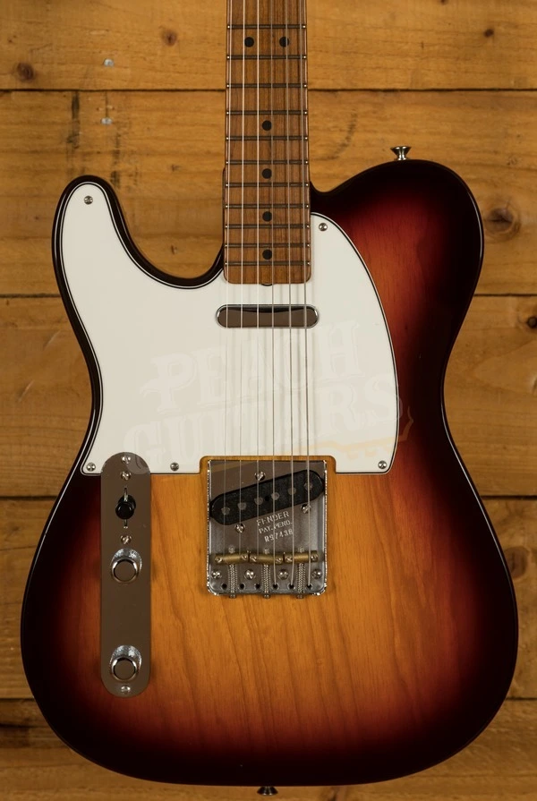 Fender Custom Shop 51 Nocaster Left Handed - Roasted Flame Neck