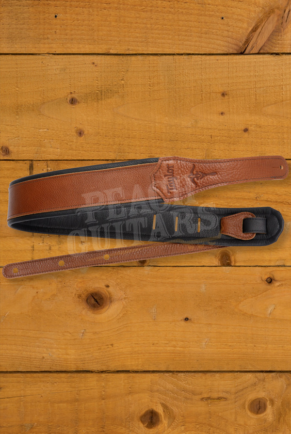 Taylor TaylorWare | 500 Series Aerial 2.5" Leather Guitar Strap - British Tan