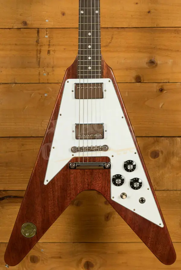 Gibson Custom 1971 Flying V Medallion Reissue - Medallion Cherry